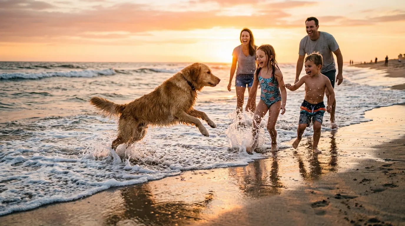 Family and dog playing at | Camera Video & Audio Specifications Family and dog playing at — Camera Video & Audio Specifications