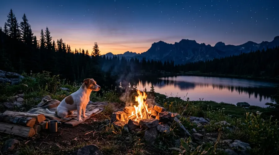 Jack Russell Terrier sitting by | Digestive Health & Probiotics Jack Russell Terrier sitting by