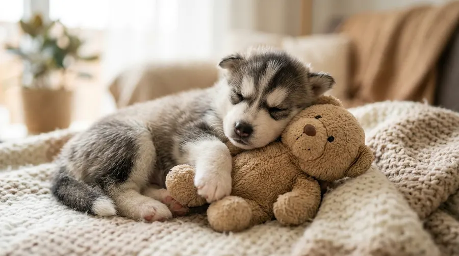 Puppy hugging teddy bear | Exercise Pens & Playpens Puppy hugging teddy bear