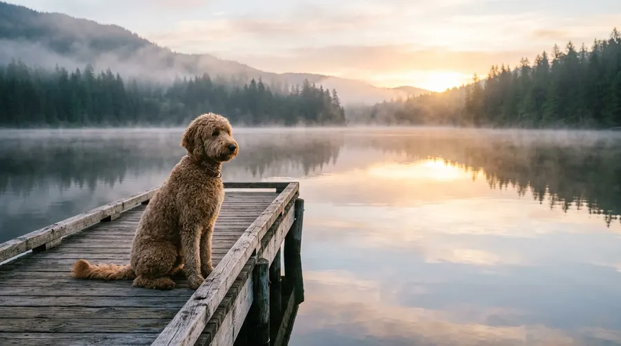 Dog sitting on dock | Feeding Calculators & Caloric Requirements Dog sitting on dock