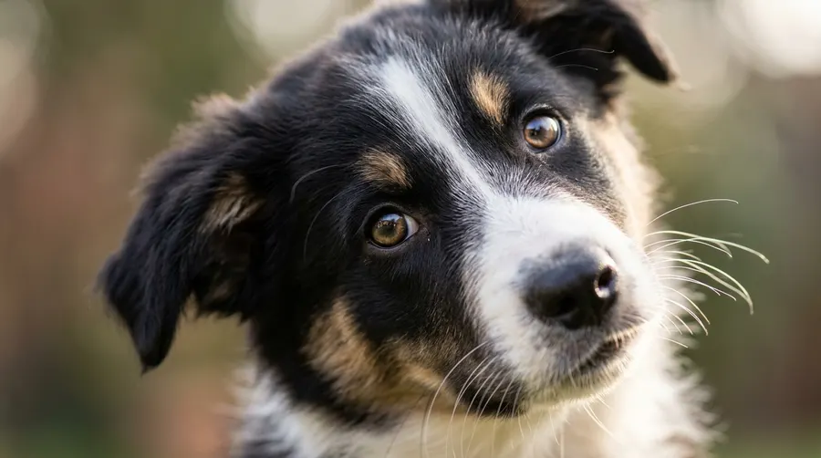 Border Collie tilting head | Food Border Collie tilting head