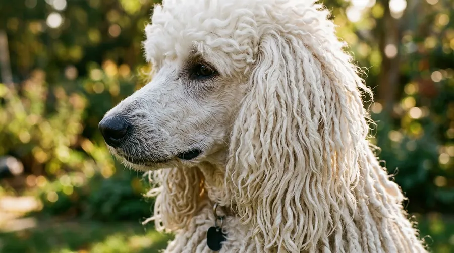 Poodle close-up profile | Leashes & Long-Lines Poodle close-up profile