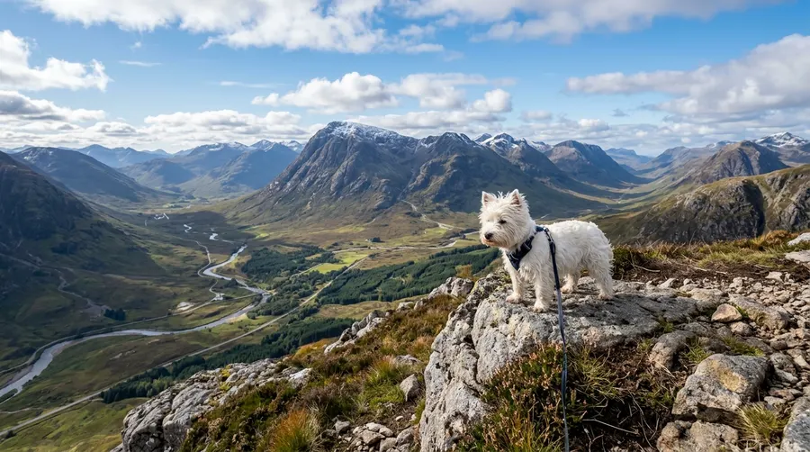 Terrier standing on mountain | Premise & Environmental Control Terrier standing on mountain