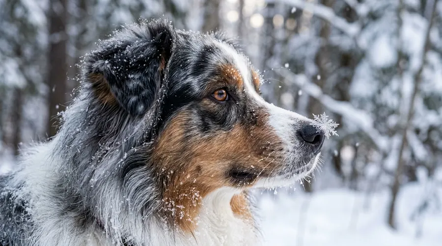 Dog in winter air | Winter Coats & Rainwear Dog in winter air